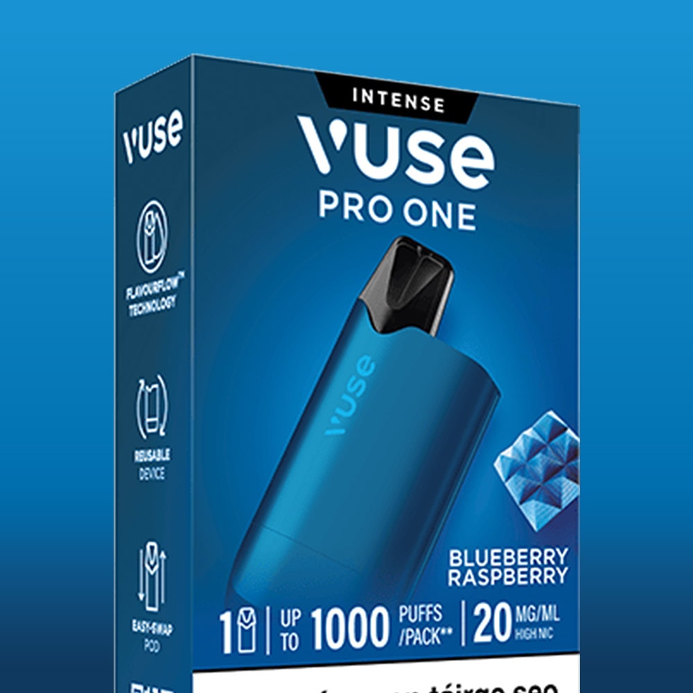 Vuse Pro One Box Blueberry Raspberry