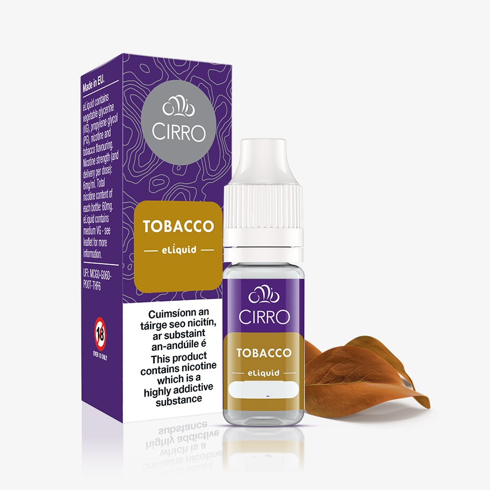 Cirro eLiquid Bottle Regular Tobacco