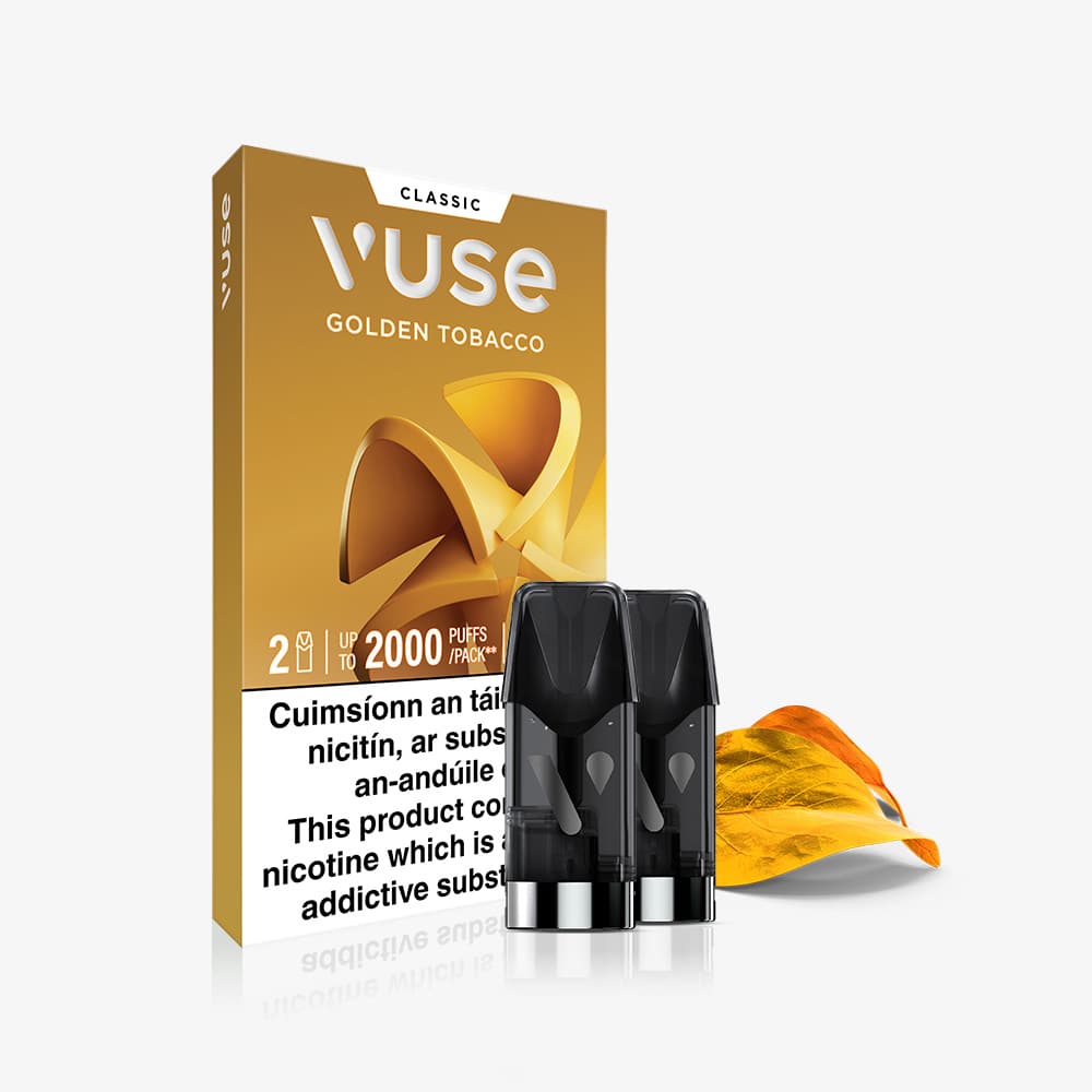 Golden Tobacco Vuse Classic Flavour Pods