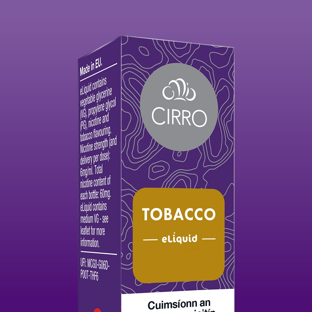 Cirro eLiquid Bottle Regular Tobacco