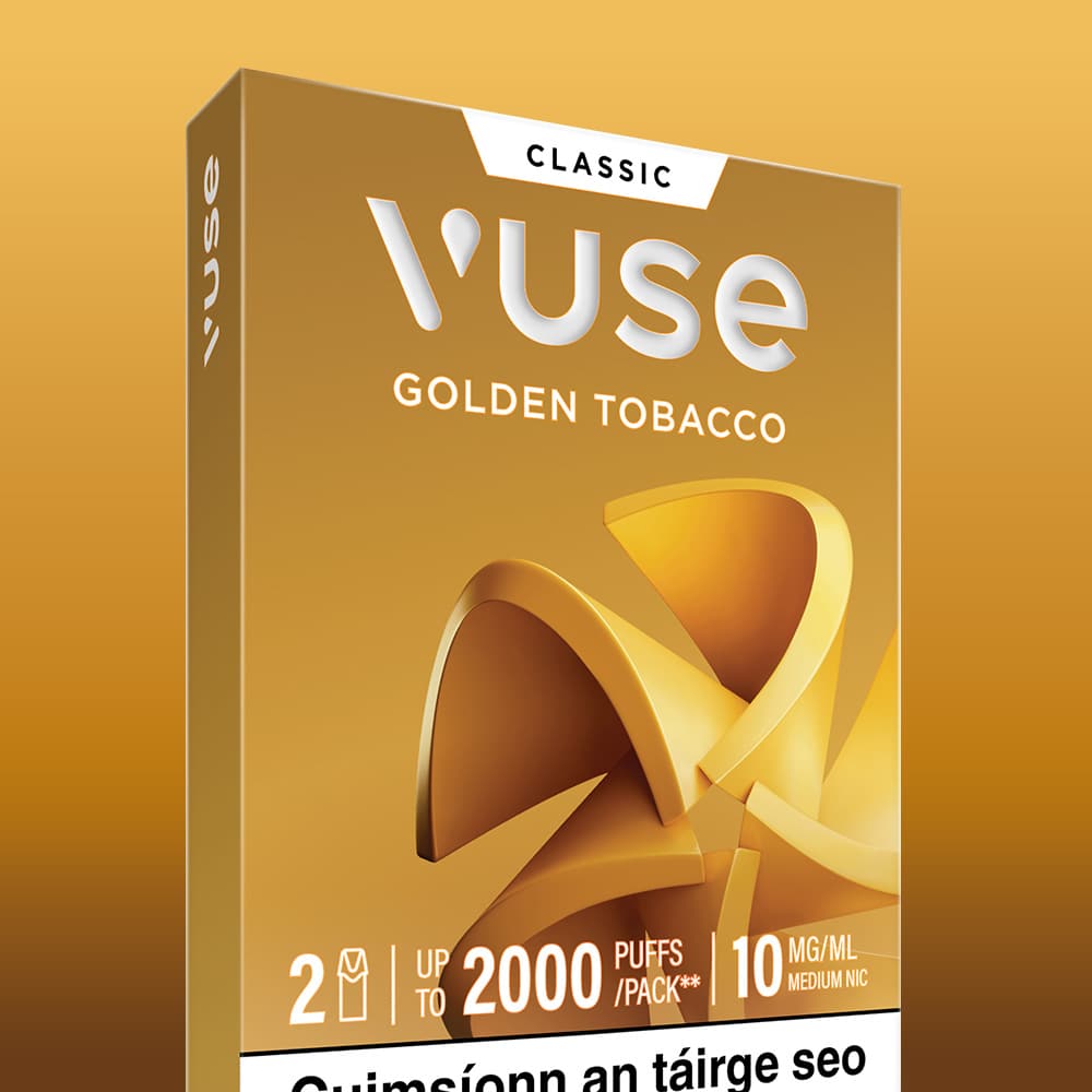 Golden Tobacco Vuse Classic Flavour Pods